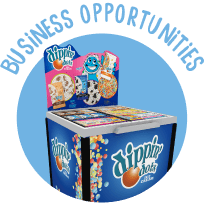 Dippin Dots Vending Machine, An outdoor vending machine sel…